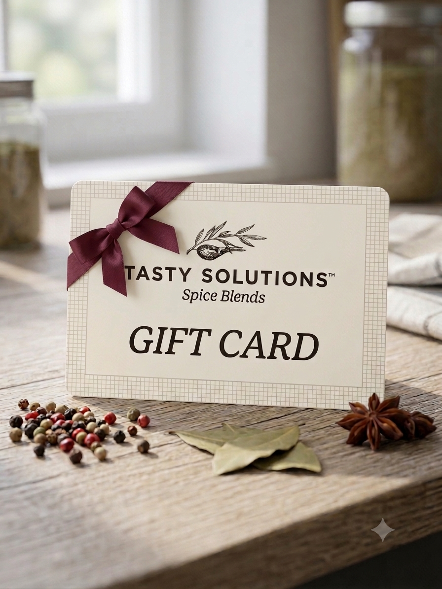 Healthy Solutions Spice Blends Gift Card!