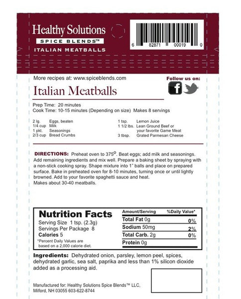 Italian Meatballs