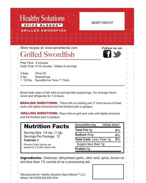 Grilled Swordfish